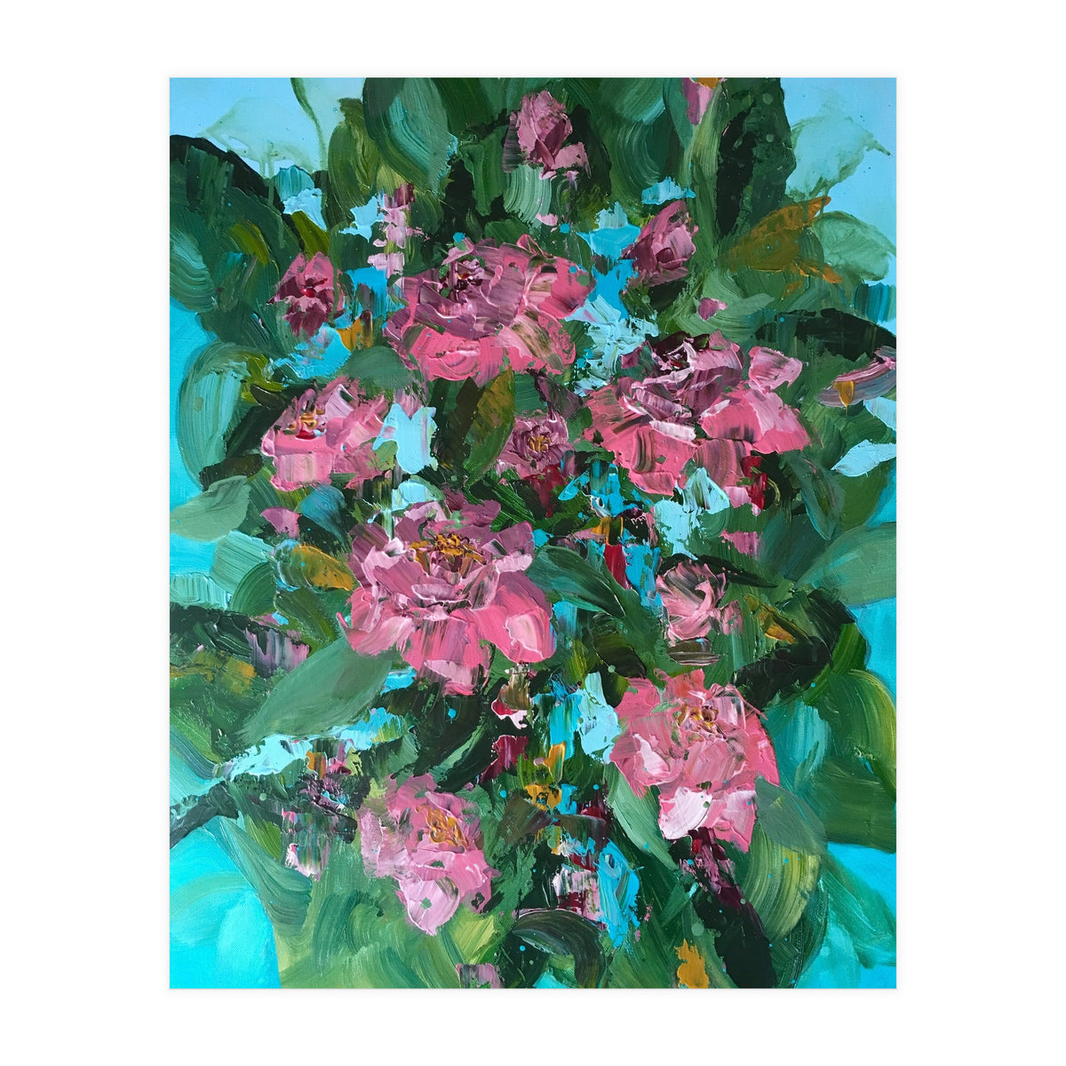 Vibrant Roses (Print Only)