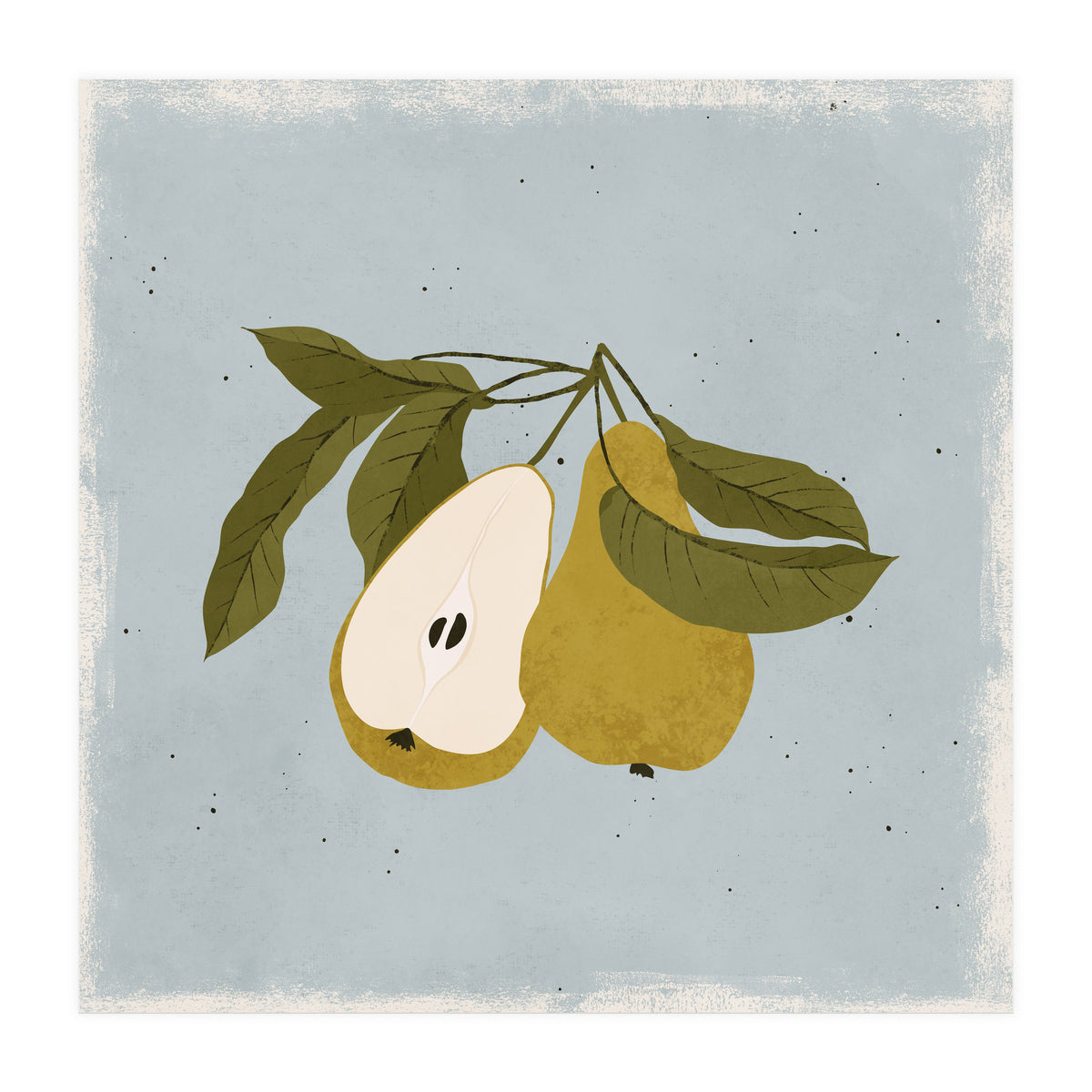 Pair Of Pears (Print Only)