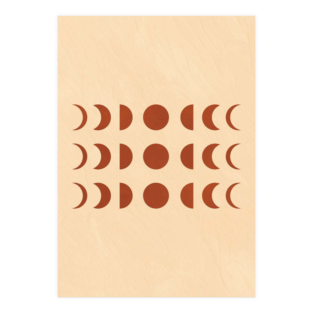 Lunar Eclipse Moon Phases II (Print Only)