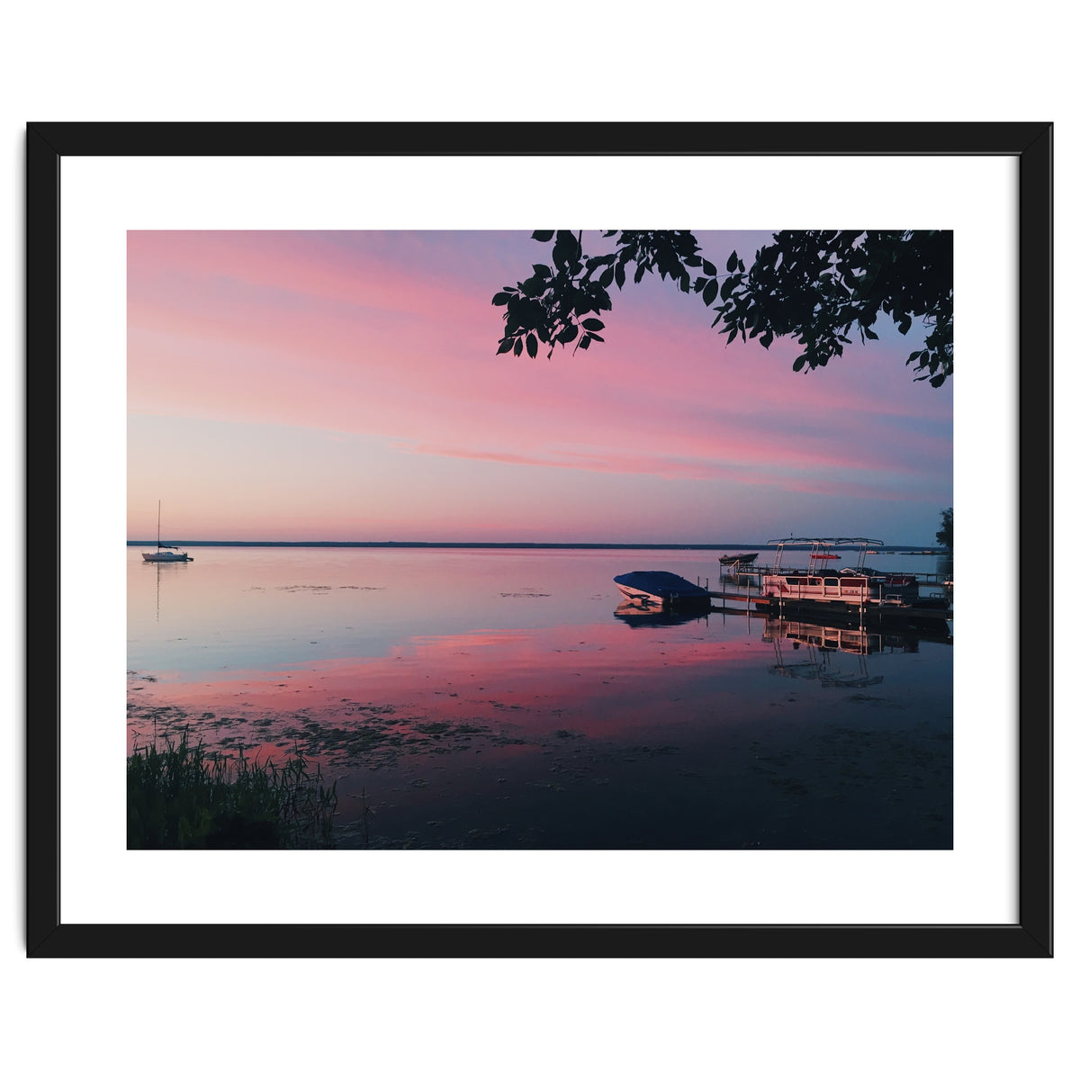 Magic hour on the lake