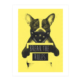 Rebel Dog Yellow (Print Only) thumbnail