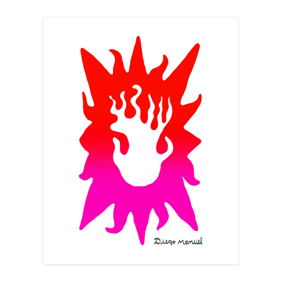 Fuego 116 Copia (Print Only)