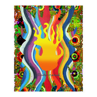 Fuego Y Graffiti 8 (Print Only)