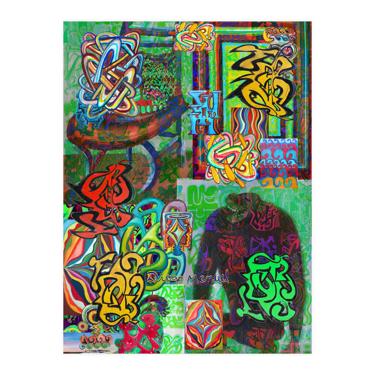 Graffiti Digital 2022 488 (Print Only)