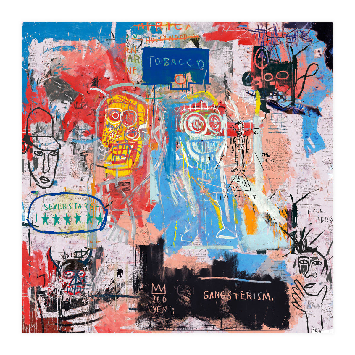 Basquiat Style 2 (Print Only)