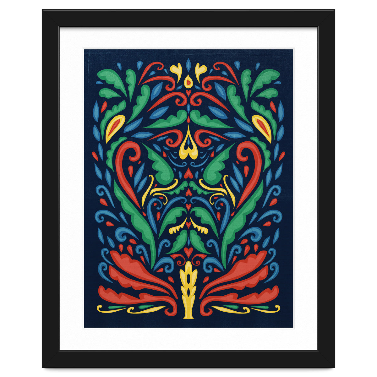 Art Nouveau Folk Art Style