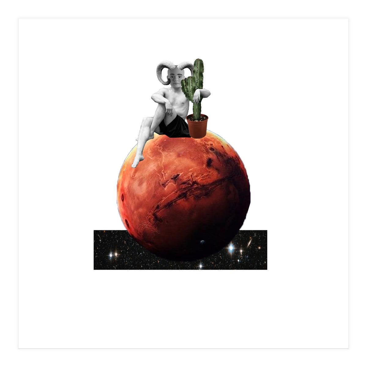 Aries  - Collage (Print Only)