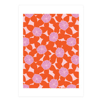 Purple Flower Pattern (Print Only)