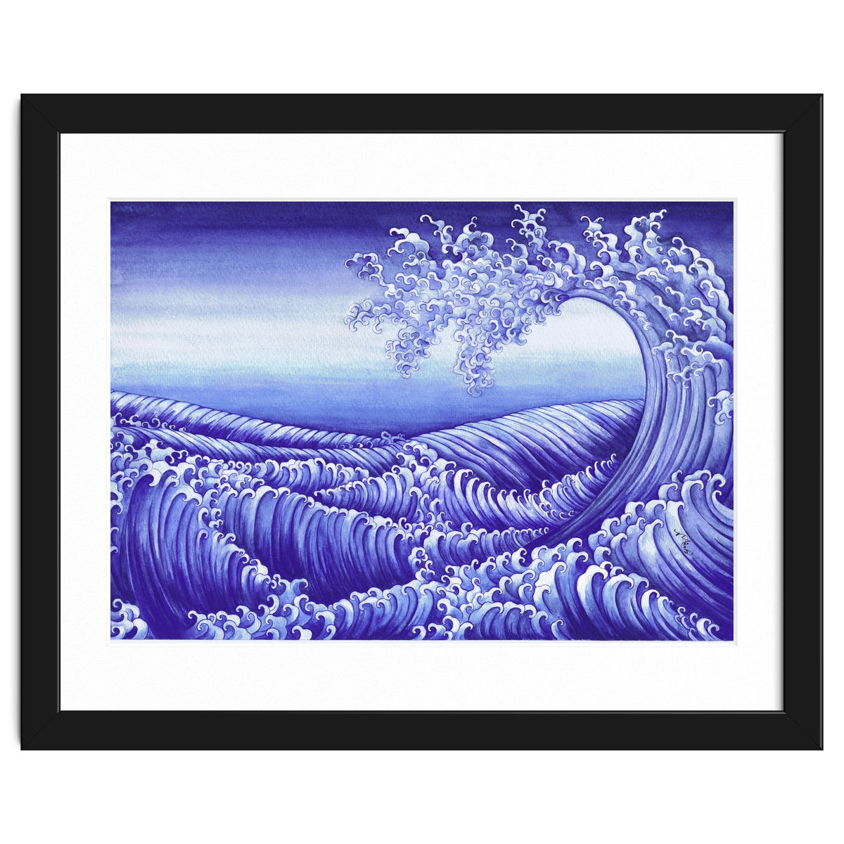 Turbulent Water Triptych part 3