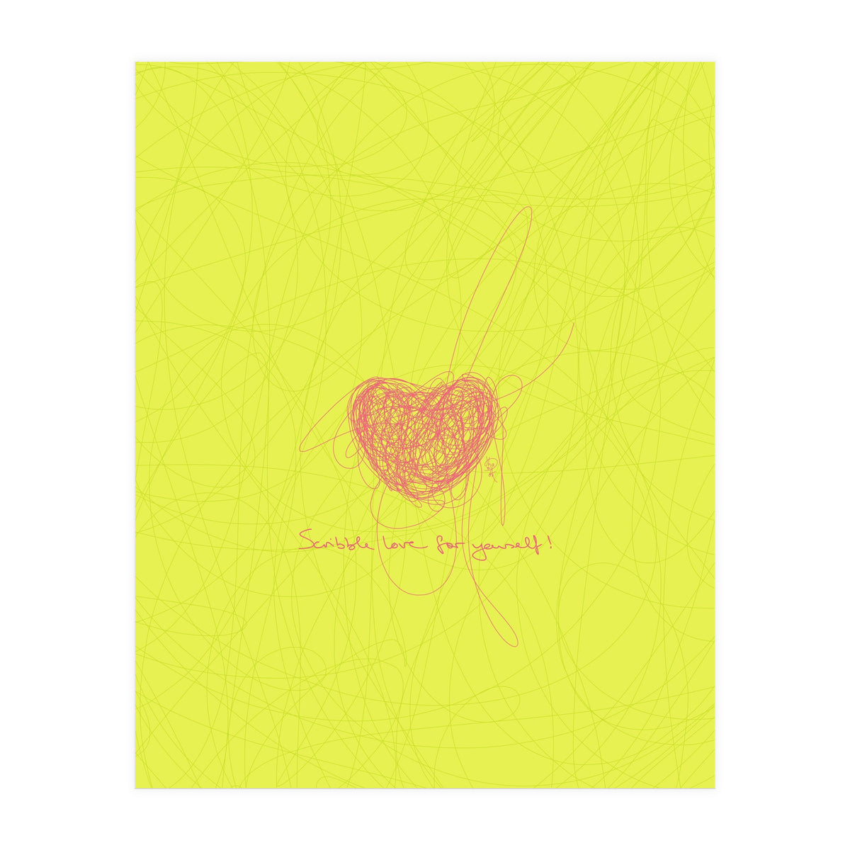 Sentimental Scribble 1 (Print Only)