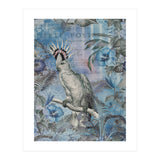 Jungle Cockatoo Blue (Print Only) thumbnail