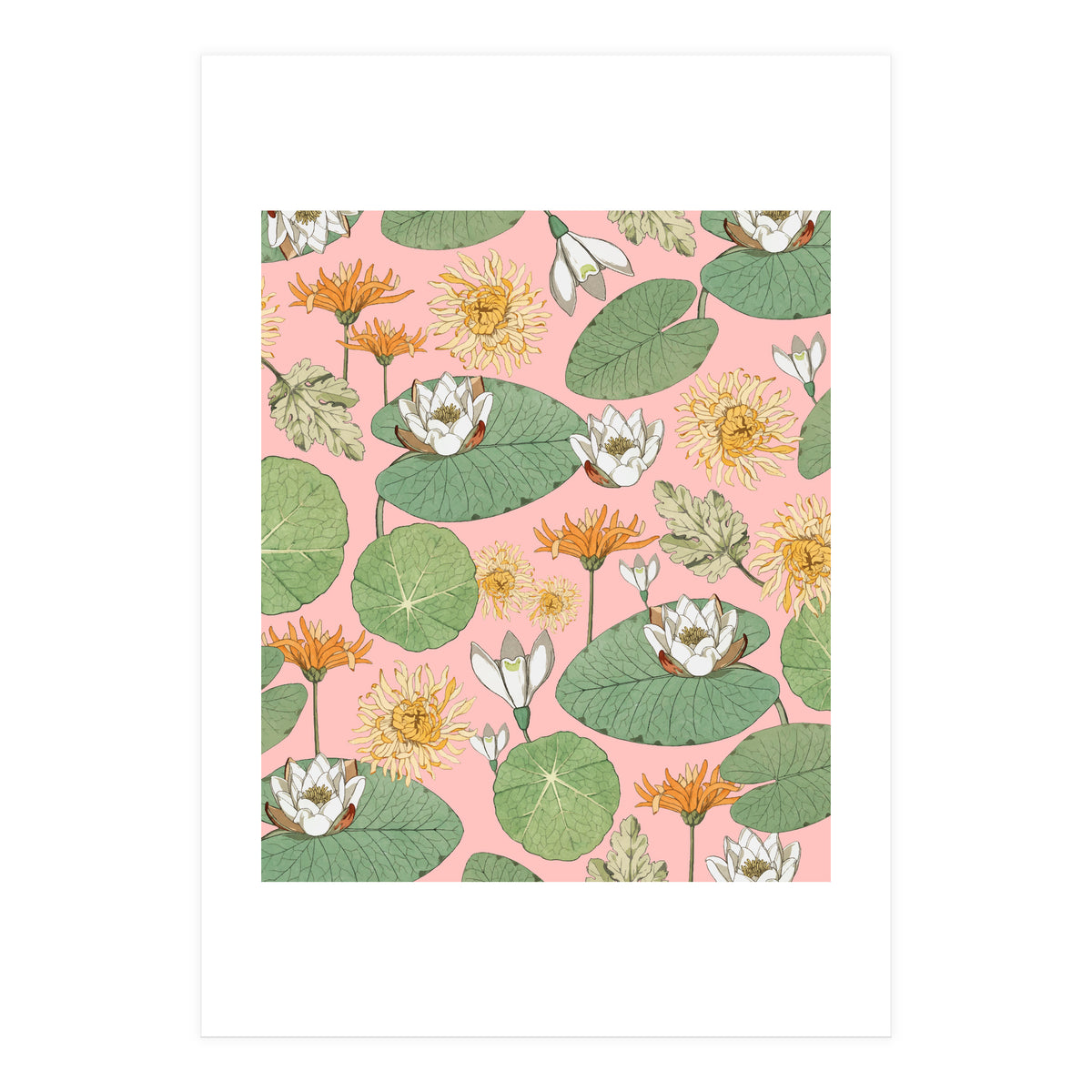 Vintage Royal Gardens (Print Only)