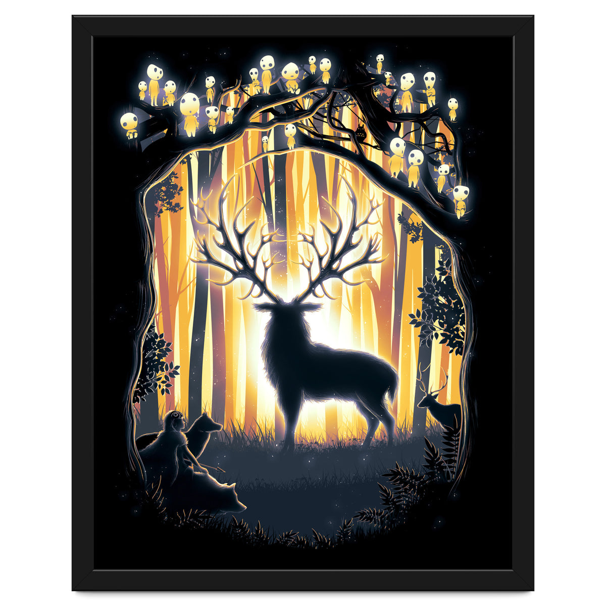 Deer God Please Save Our Forest