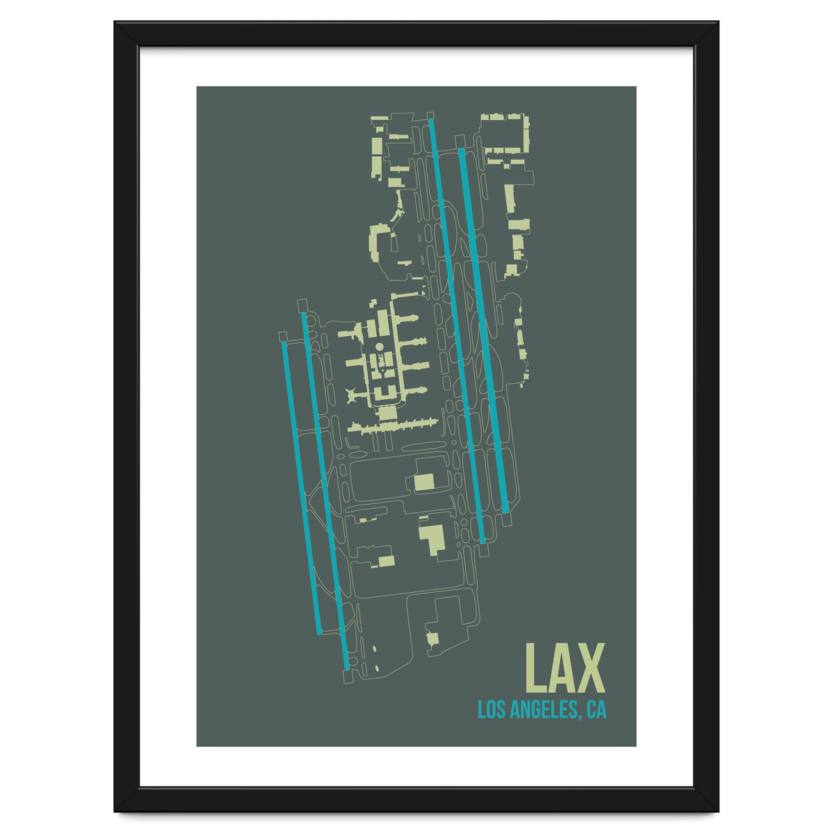 LAX Airport Layout