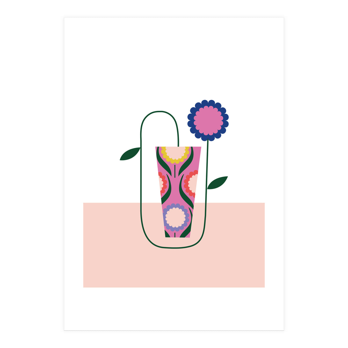 Strange Flower Rgb  (Print Only)