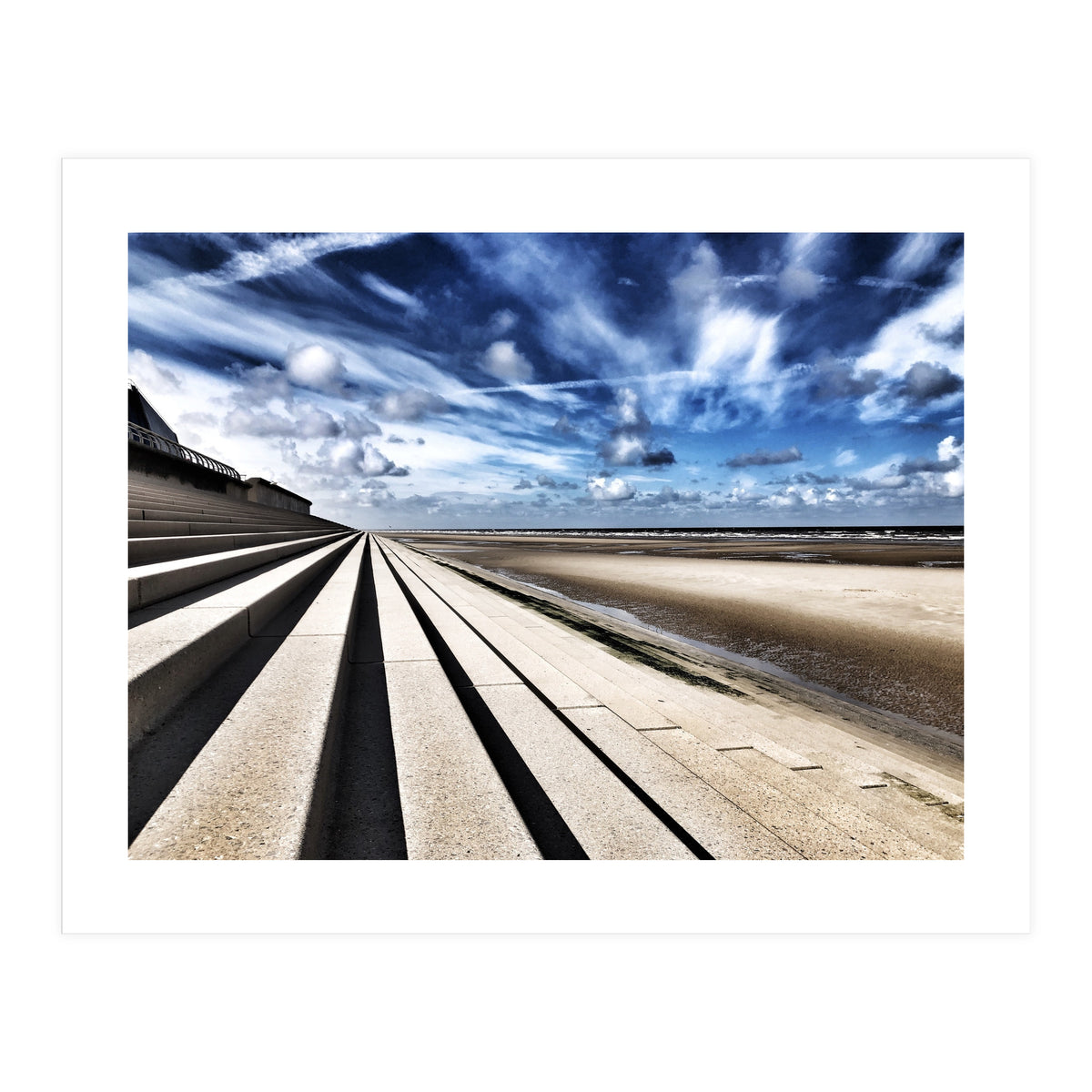 Blackpool Beachfront Img 9902 (Print Only)