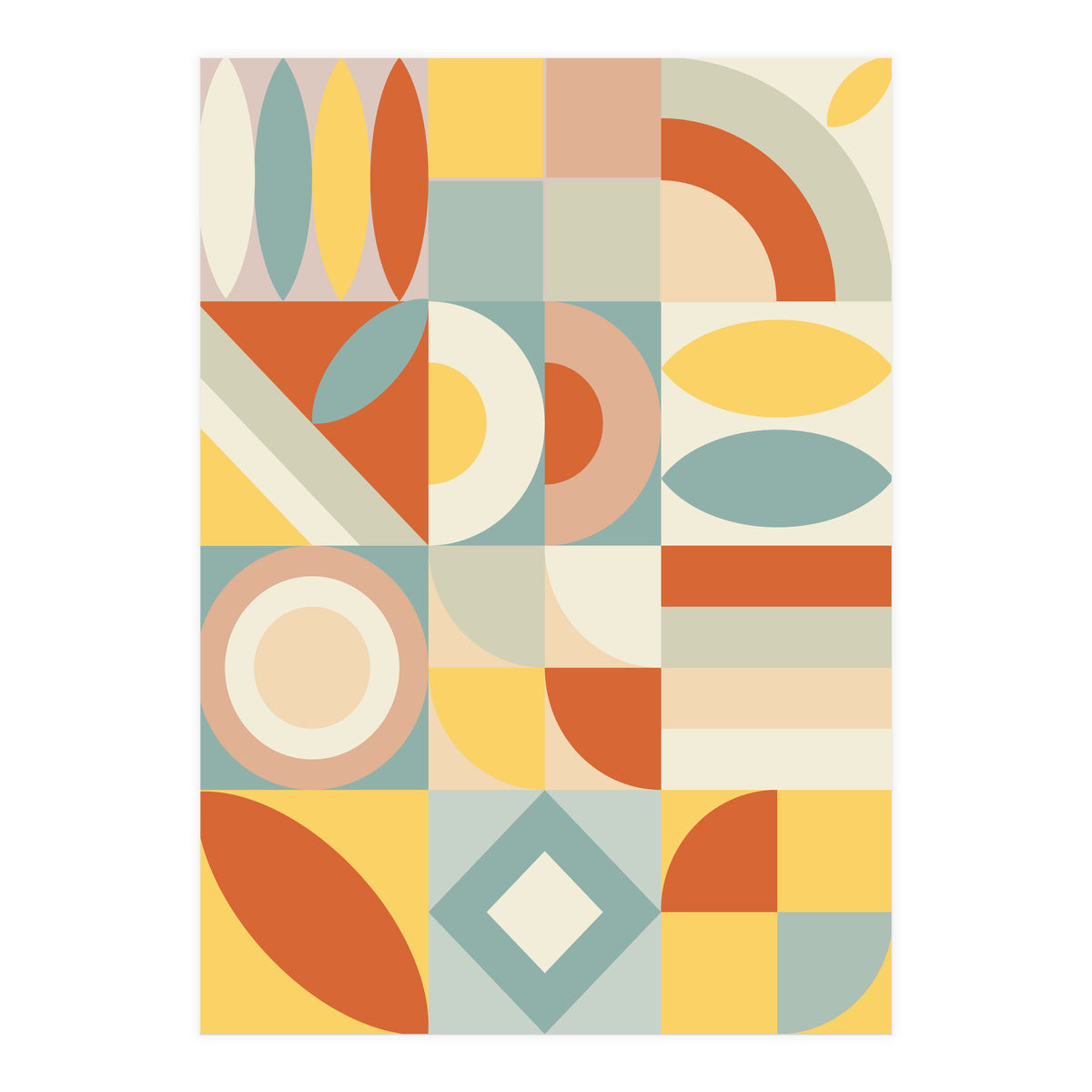 Mescolanza - Rebelion of Geometrica  (Print Only)