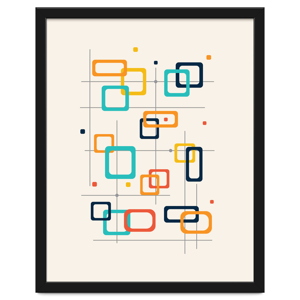 Mid Century Modern Geometry 016