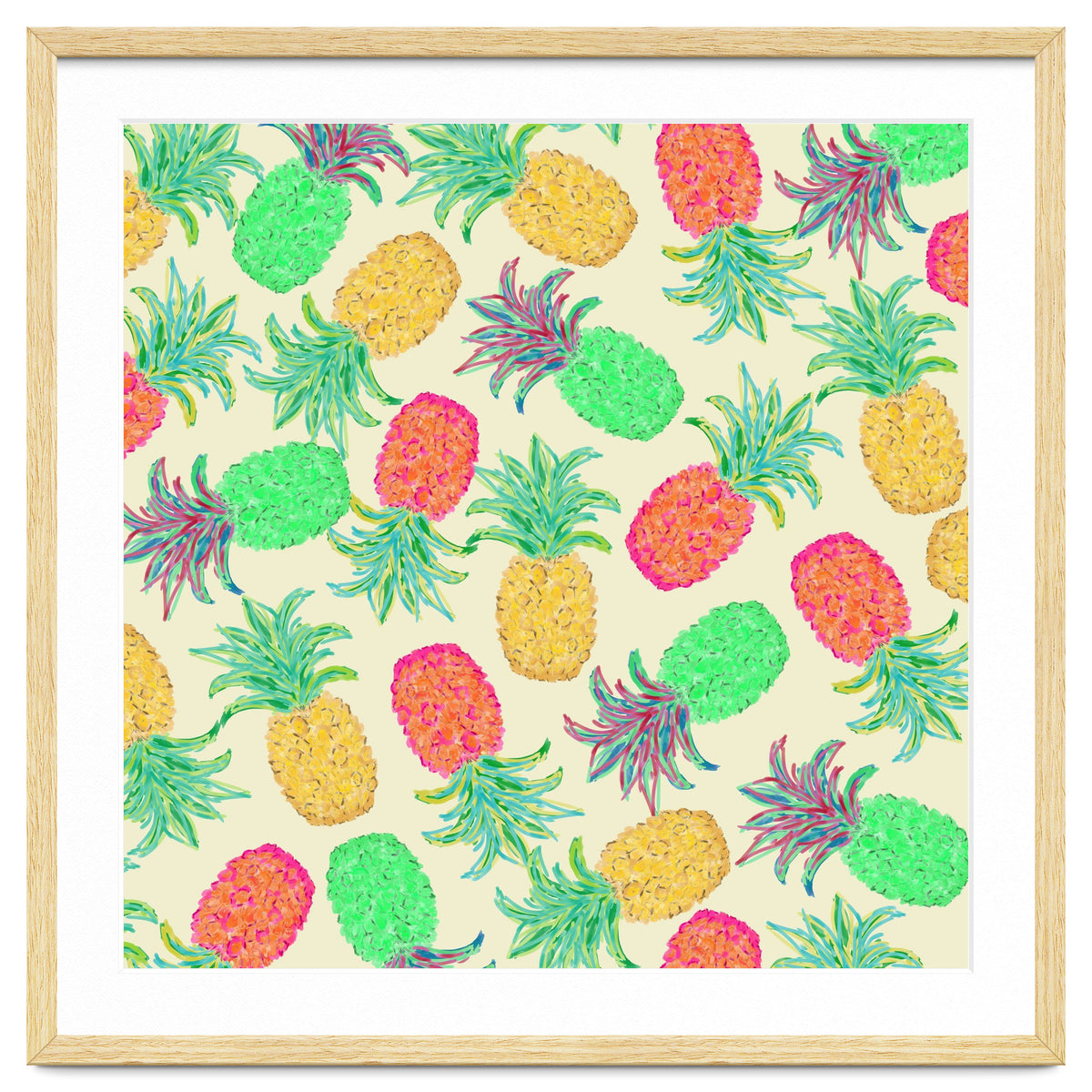 Pineapple Pandemonium Multicolo