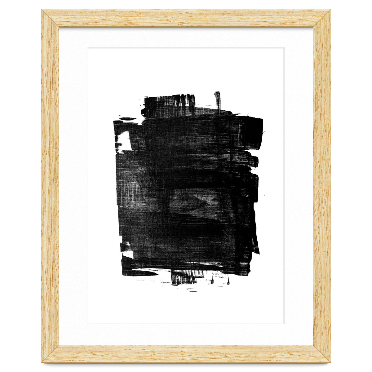 Minimalist Textured Brushstroke Art #1
