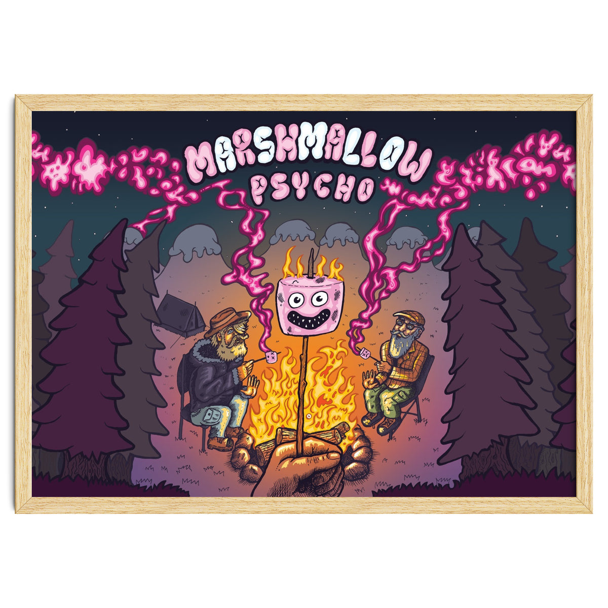 Marshmallow Psycho 12.3% ABV Bourbon Barrel Aged Marshmallow Stout