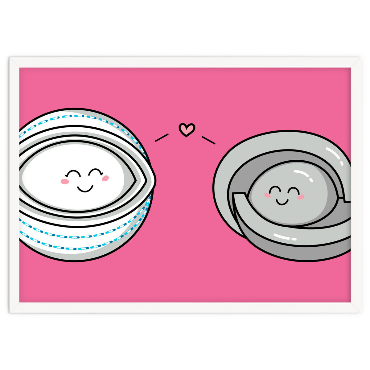 Kawaii Cute Timeless Mothership and Lifeboat Time Machines