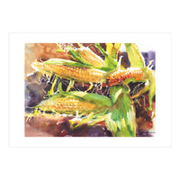 Corn watercolor (Print Only)