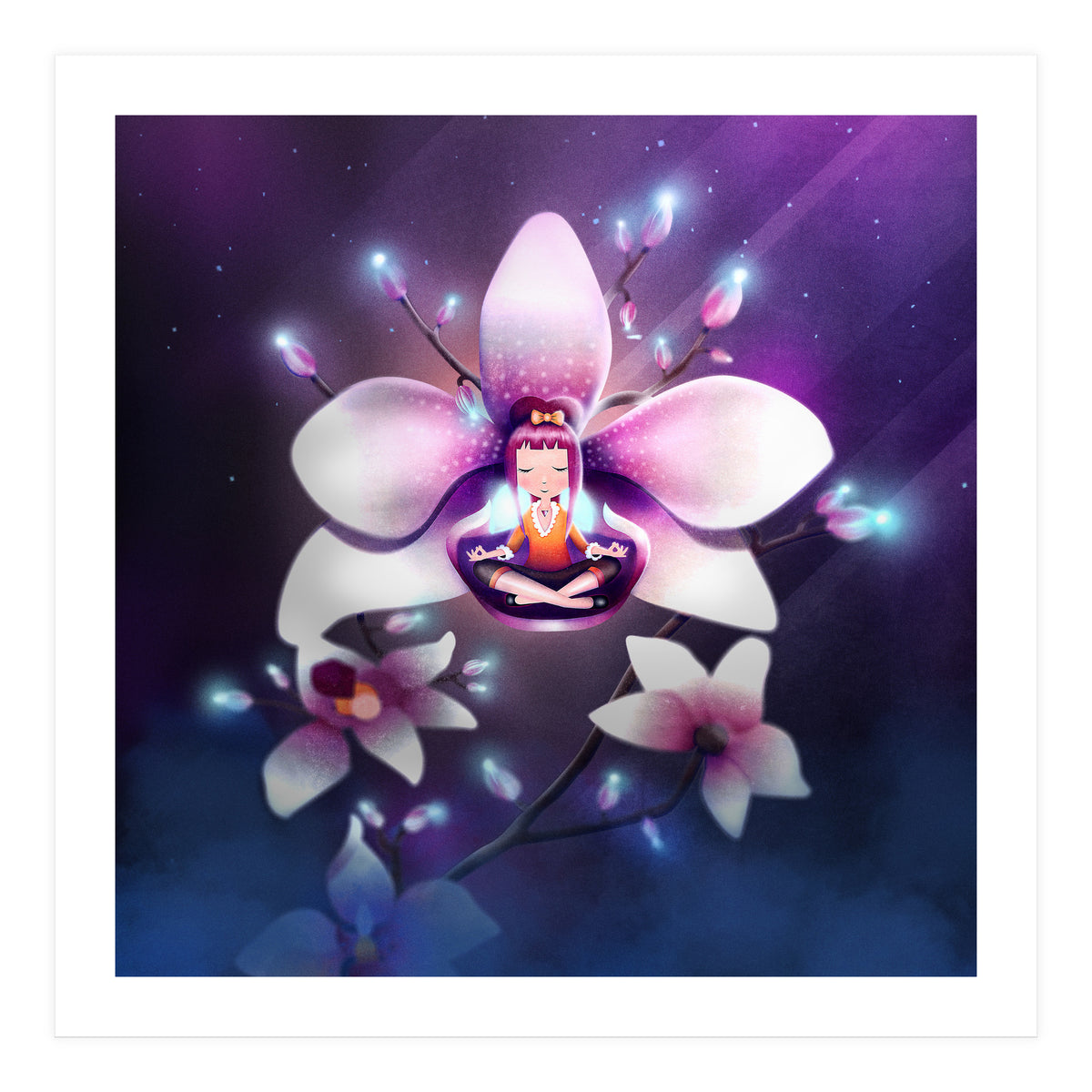 Orchid Meditation (Print Only)