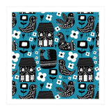 Max Folk Blue  (Print Only) thumbnail
