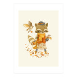 Rebecca The Radish Raccoon (Print Only) thumbnail