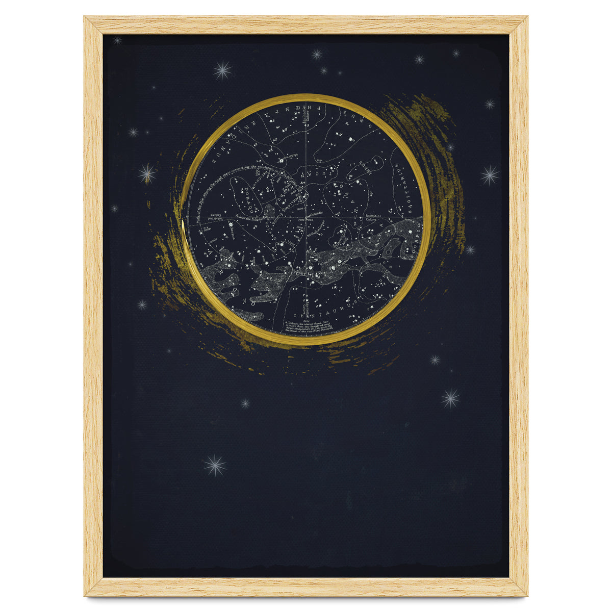Vintage Cosmos: Star Map