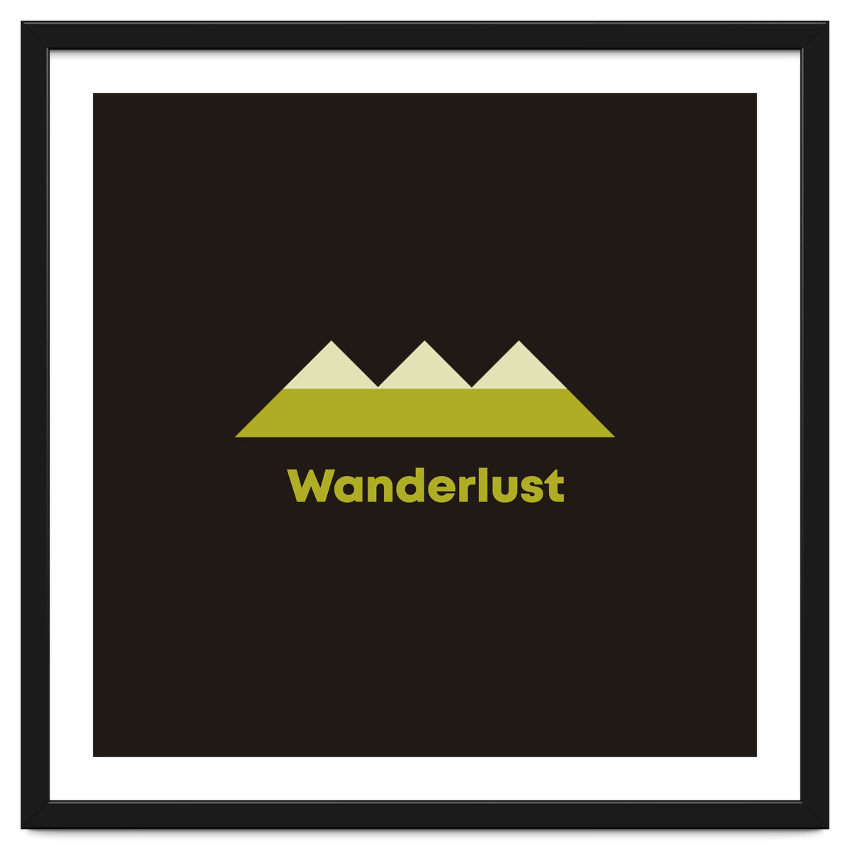Wanderlust | modern typography