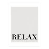 Relax White (Print Only) thumbnail