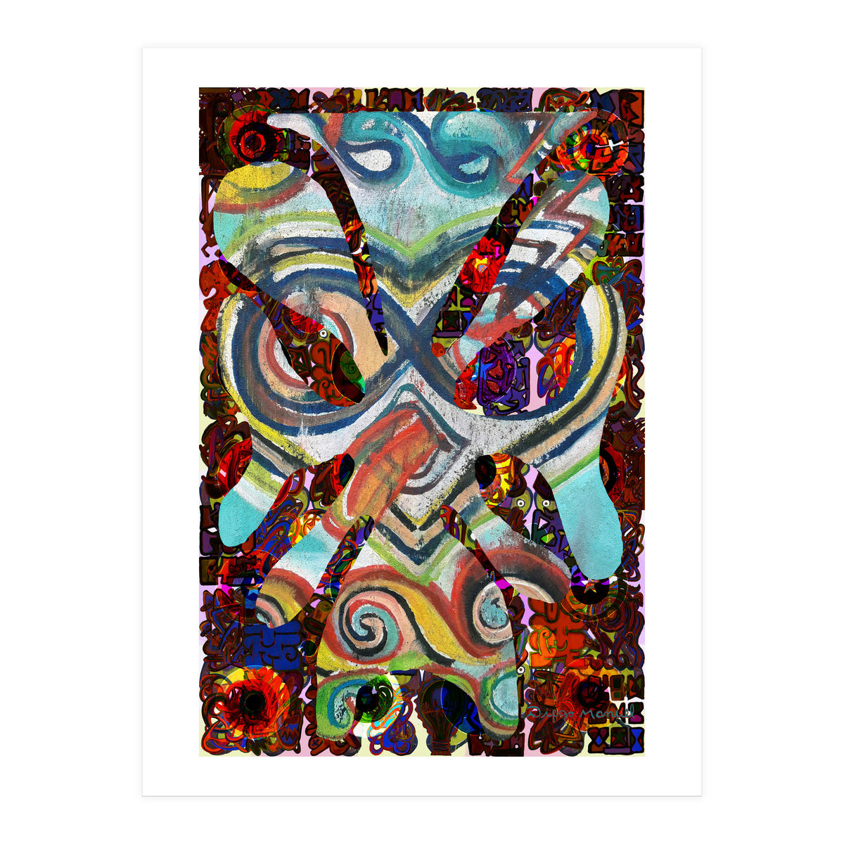 Pop Abstract 2023 Tapiz 26 (Print Only)