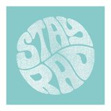 Stay Rad (Turquoise) (Print Only) thumbnail