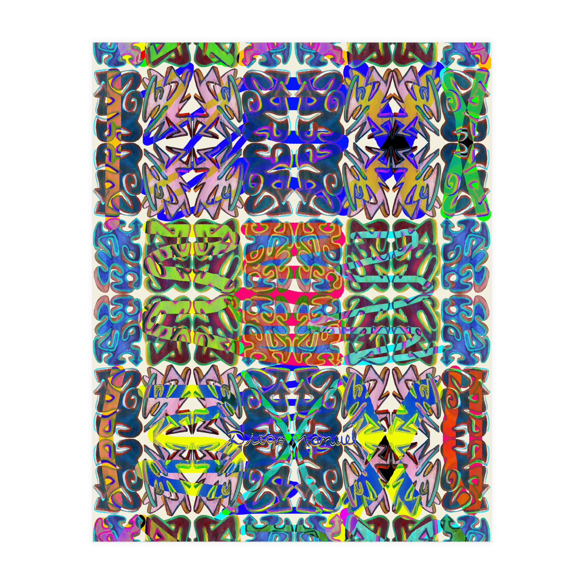 Graffitis 2021 Tapiz 100 (Print Only)