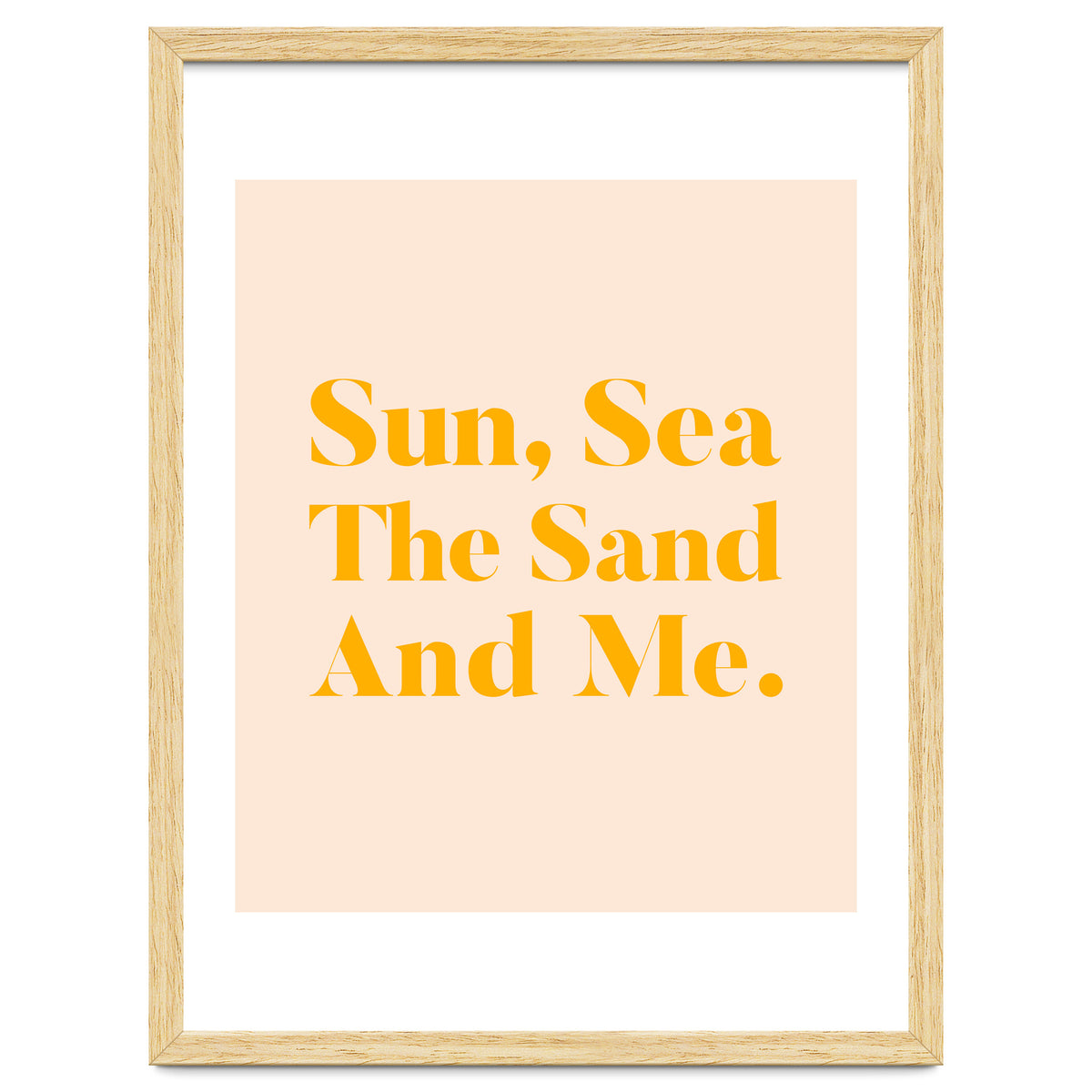 Sun, Sea, The Sand & Me
