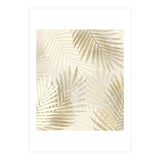 Relaxing Palms-Gold (Print Only) thumbnail