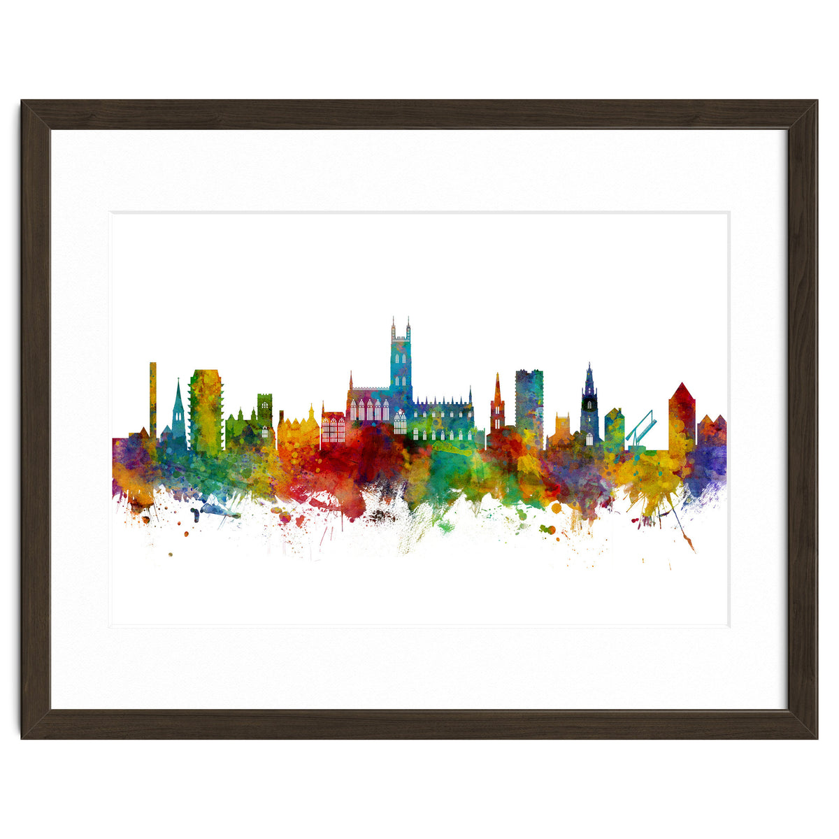 Gloucester England Skyline