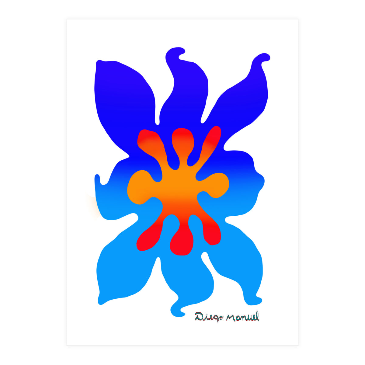 Fuego 75 Copia (Print Only)