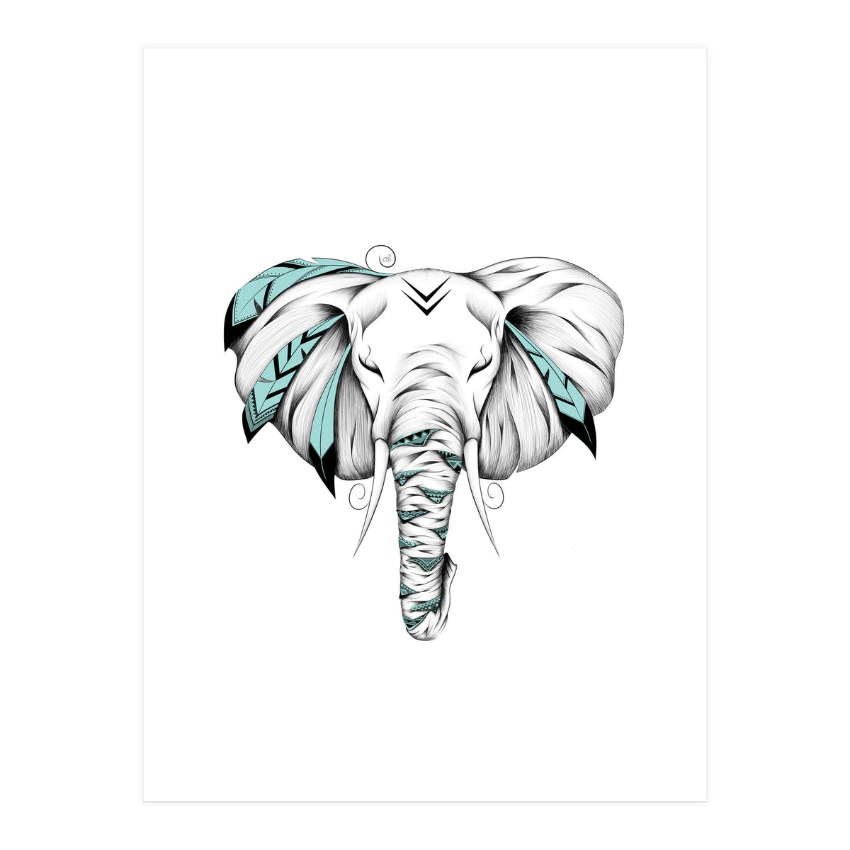 Poetic Elephant (Print Only)
