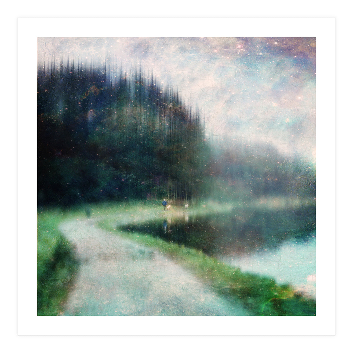 The Man With The Yellow Dog (Print Only)