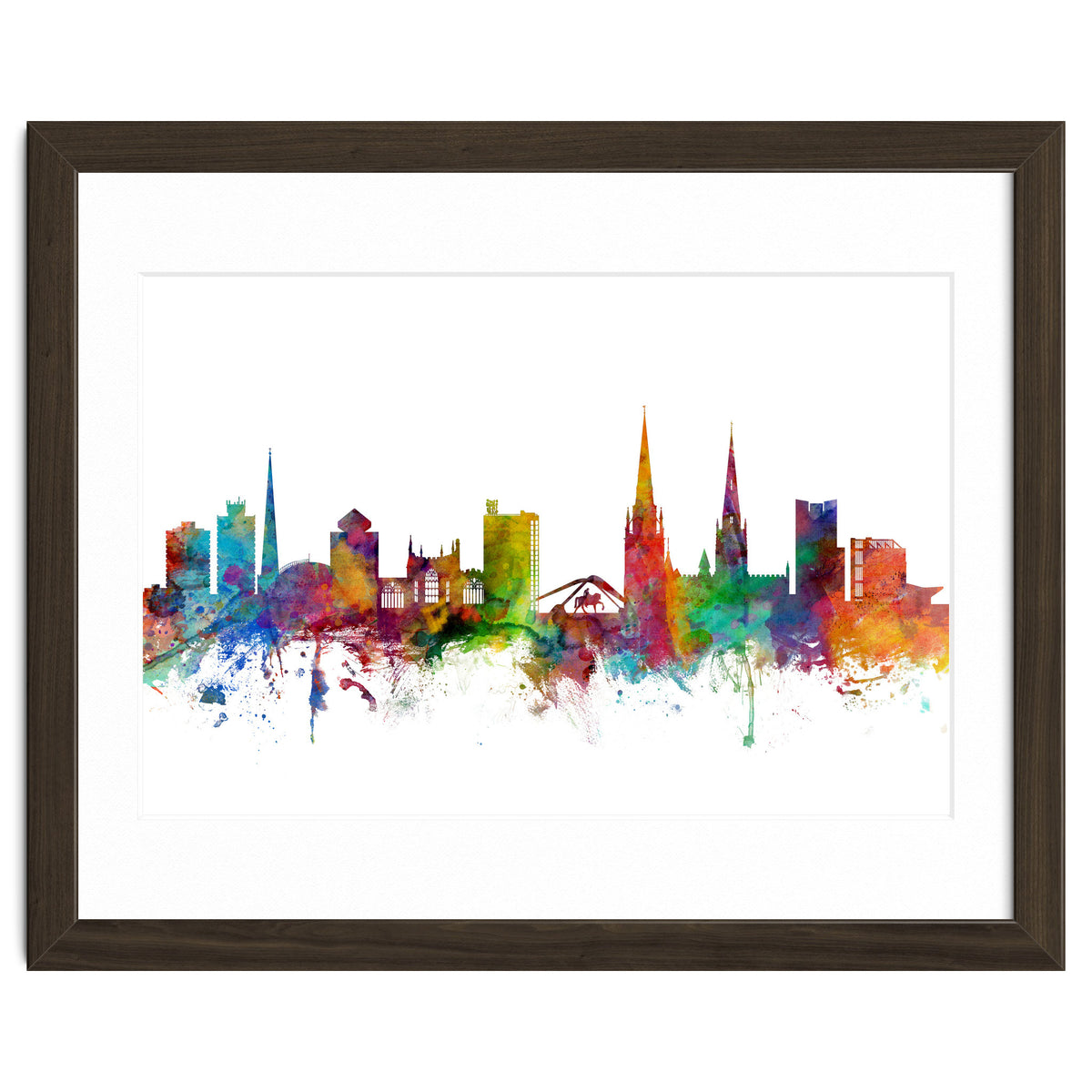 Coventry England Skyline