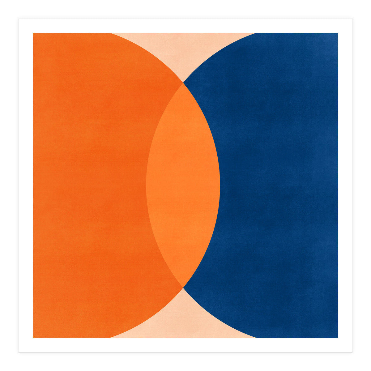 Sun Moon Abstract (Print Only)