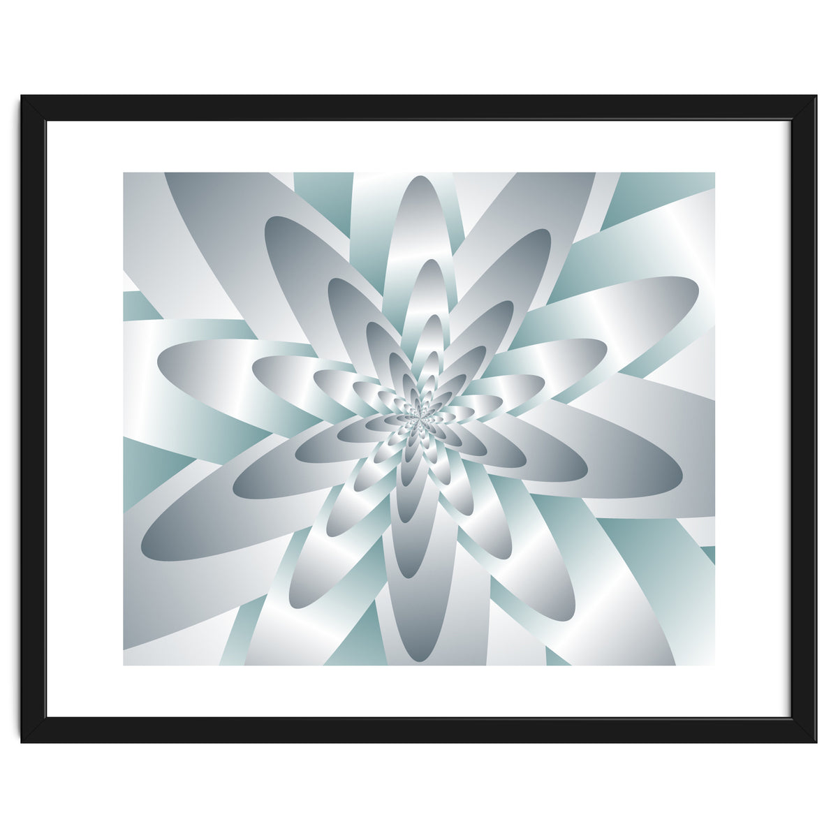 Swirl Flower Pattern