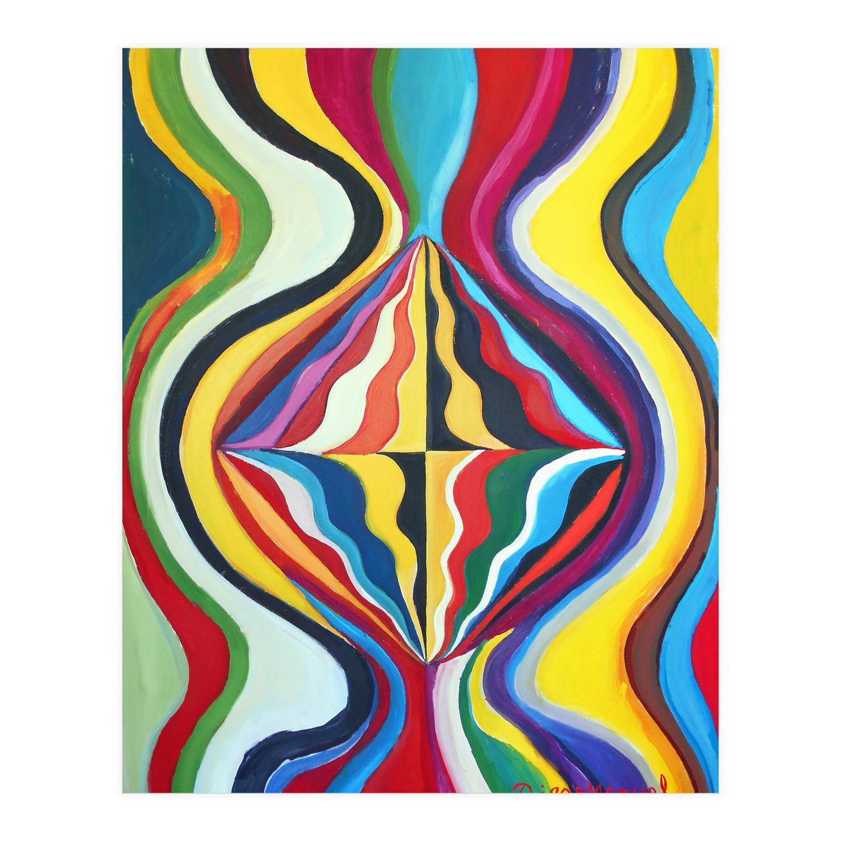 Graffiti Con Rombo 2 (Print Only)