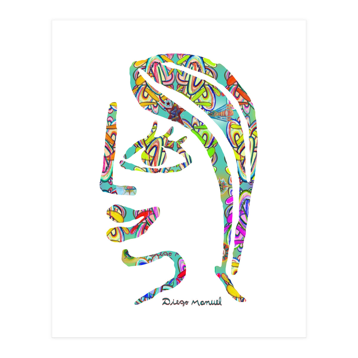 Graffiti Digital 12 2022 D 8 (Print Only)