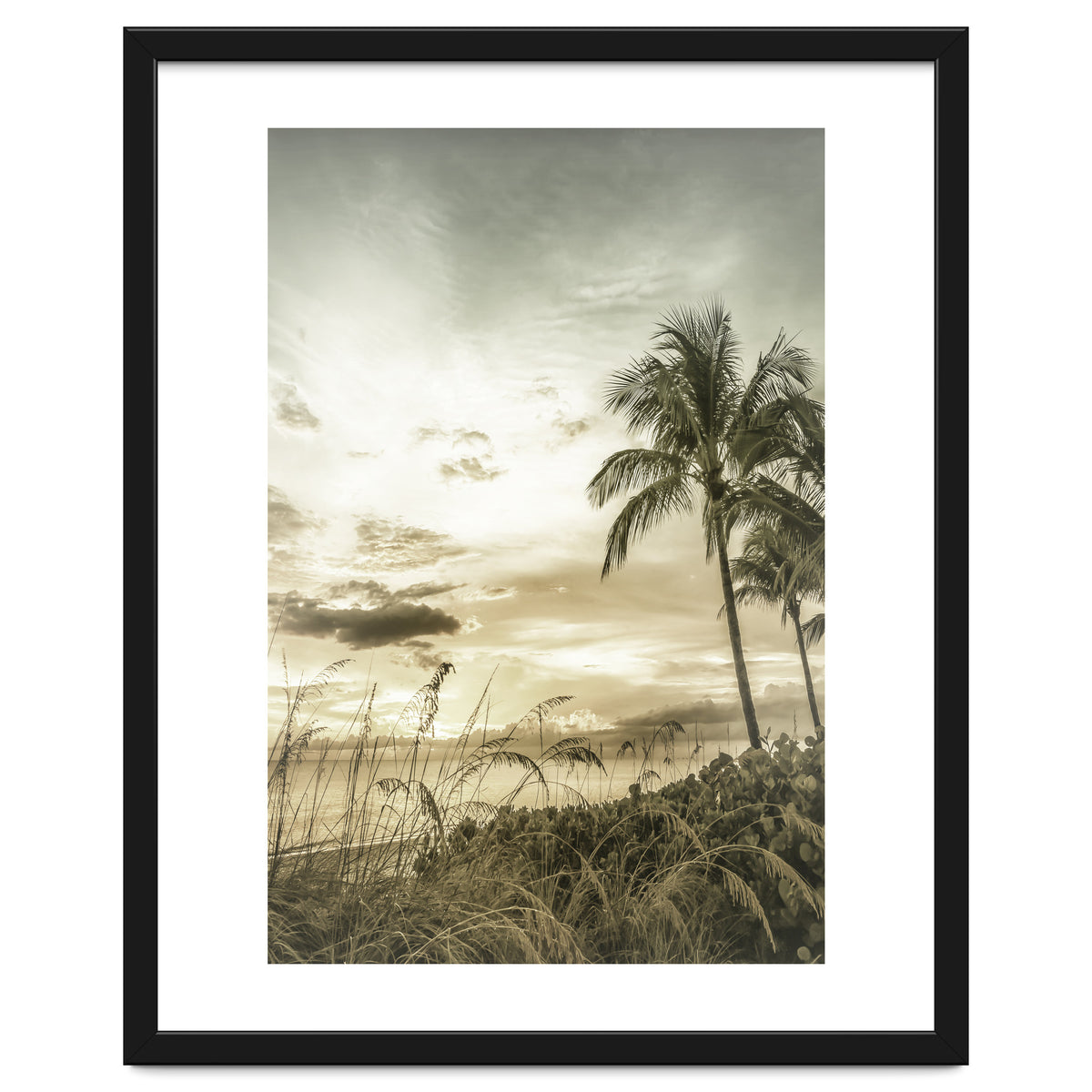 BONITA BEACH Bright Sunset | Vintage