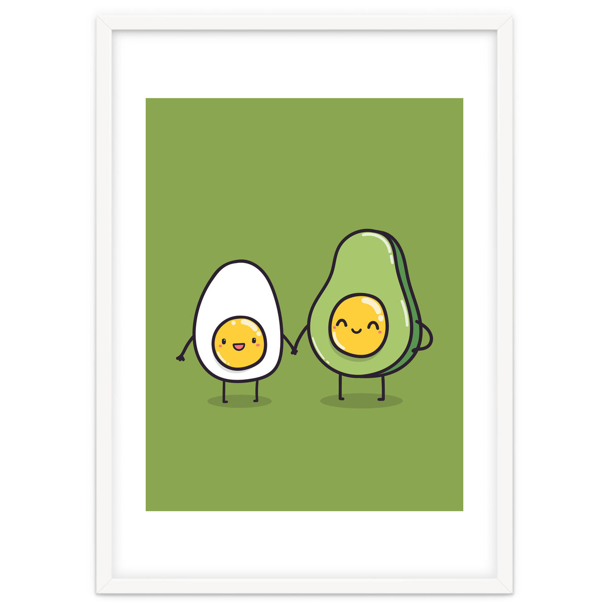 Egg Avocado best friends