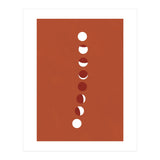 Lunar Eclipse Moon Phases I (Print Only) thumbnail
